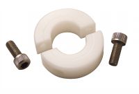 PLASTIQUE BAGUE D'ARRÊT FENDUE EN DEUX PARTIES