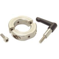 INOX 303 BAGUE D'ARRÊT FENDUE MÉPLATÉE EN DEUX PARTIES