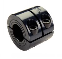 ACIER BRUNI BAGUE D'ARRÊT DOUBLE FENDUE EN DEUX PARTIES