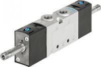 BISTABILE A COMANDO ELETTRICO DISTRIBUTORE A CURSORE COMPATTO IN LINEA 5/2 - BISTABILE A COMANDO ELETTRICO DISTRIBUTORE A CURSORE COMPATTO IN LINEA 5/2 -