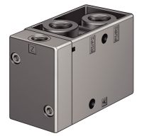 MONOSTABILE AD ARIA COMPRESSA DISTRIBUTORE IN LINEA 3/2 - MONOSTABILE AD ARIA COMPRESSA DISTRIBUTORE IN LINEA 3/2 -