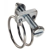 EDELSTAHL 304 ODER A2 DOPPELFADENSCHELLE - EDELSTAHL 304 ODER A2 DOPPELFADENSCHELLE -