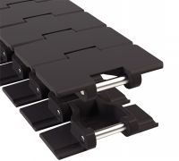 CHAÎNE À PALETTE POUR CONVOYEUR COURBE, MODÈLE MAGNÉTIQUE STANDARD EN PLASTIQUE (PLUSIEURS MATÉRIAUX DISPONIBLES), INTERNATIONAL,