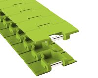 CHAÎNE À PALETTE AVEC CHARNIÈRE CONSOLIDÉE, MODÈLE DROIT STANDARD, EN PLASTIQUE (PLUSIEURS MATÉRIAUX DISPONIBLES), INTERNATIONAL,